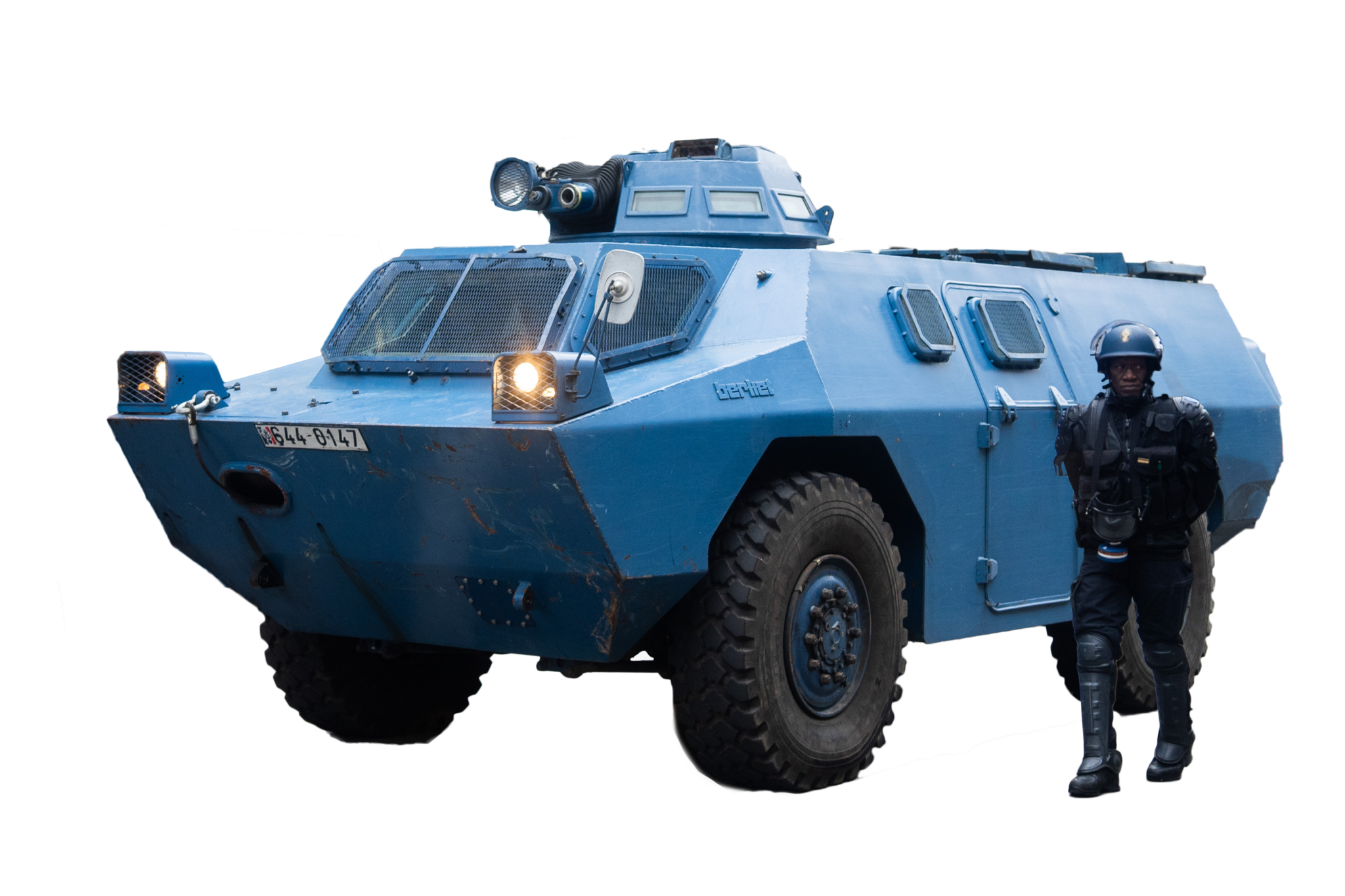 Fanion de l'Escadron de Gendarmerie Mobile 1/20