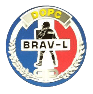 Ecusson des BRAV-L. Compagnies d'Intervention - CI - BRAV