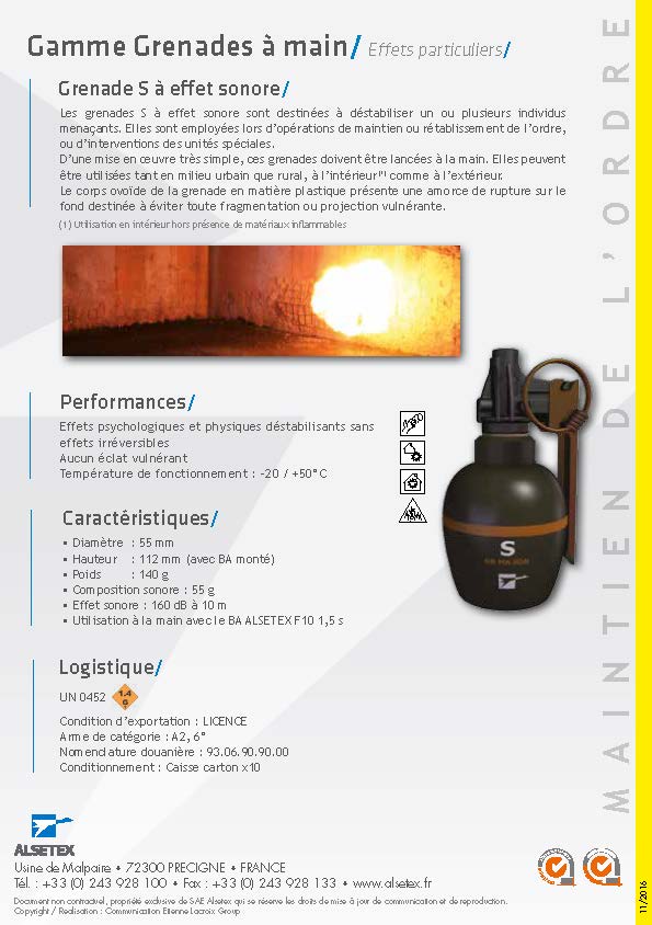 Grenade GM2L COUGAR